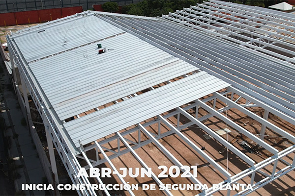 Construcción de nuestra segunda planta de producción